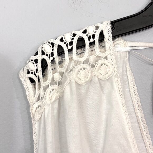 Converse | Women’s White Sleeveless Elastic Waist Swim Coverup Dress - Picture 8 of 16